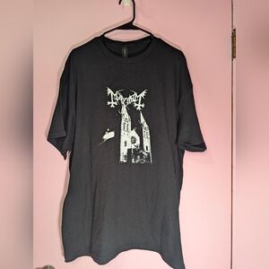 Mayhem Black Metal Band T-Shirt